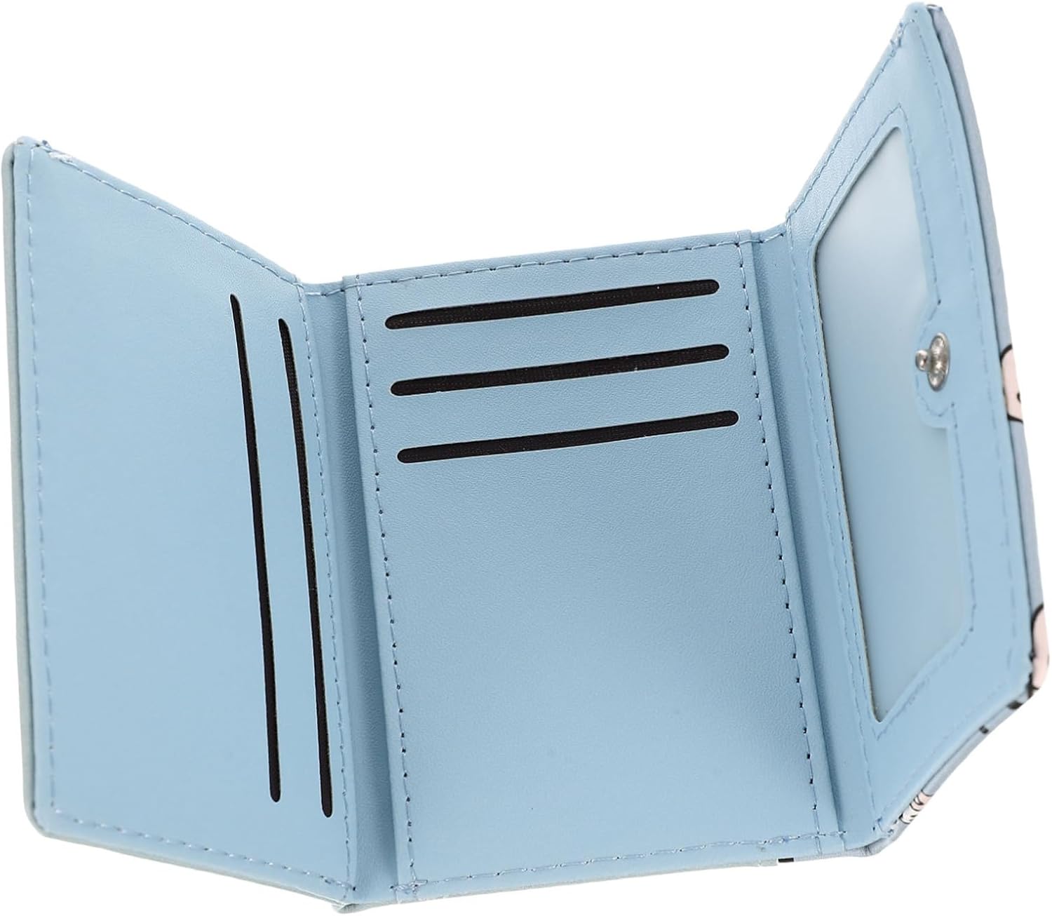 人気 ブランド 財布 女性用牛柄財布 ミニウォレット おしゃれな三つ折りカード収納ポーチ