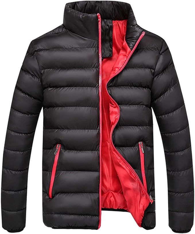 ダウンジャケット メンズ 中綿ジャケット 厚手 軽量 暖かい アノラック ウインドブレーカー シンプルデザイン スタンドカラー かっこいい 防寒着 ダウンコート ゆったり 通気 ファッション パーカー 真冬対応 分厚い 日常 作業 無地