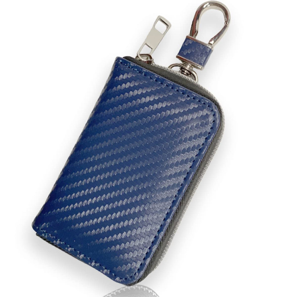 スマートキーケース 2個収納 ダブルファスナー 2個 ケース 本革 革 キーケース スマートキー レディース メンズ